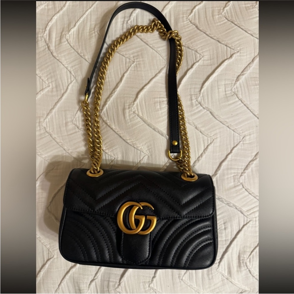 Black Marmont size small. New. Designer inspired. Double G.